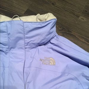 The North Face rain jacket